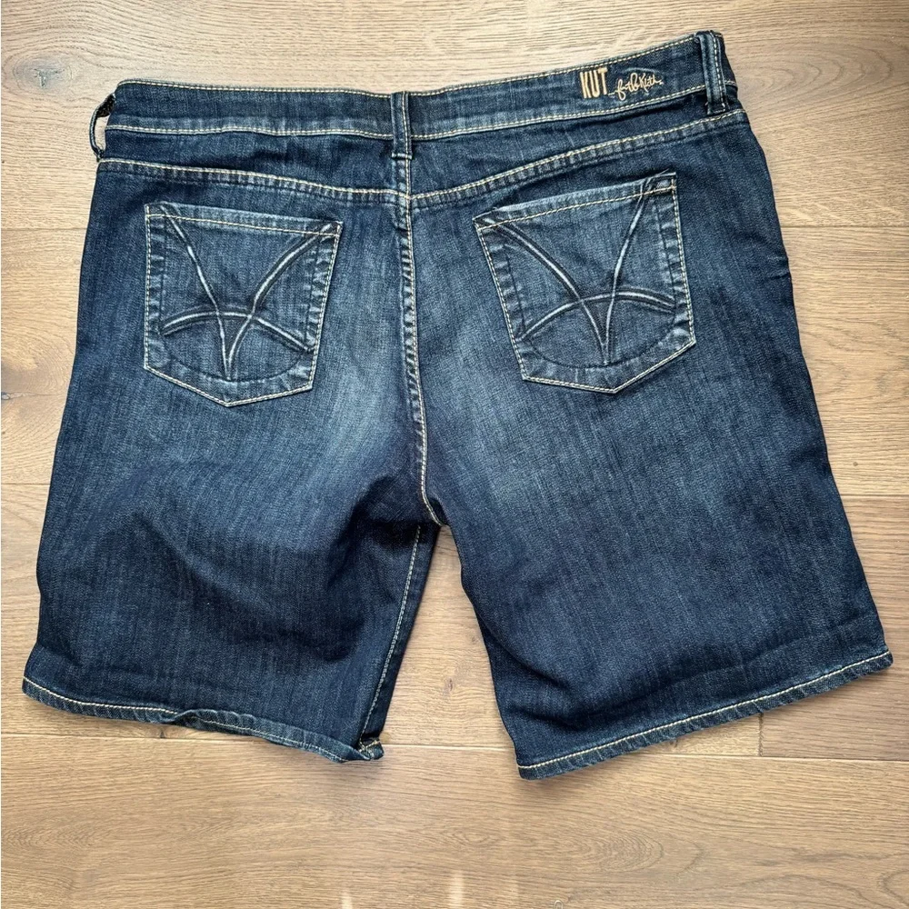 Kut from the Kloth Dark Blue Boyfriend Jeans - Picture 2 of 6